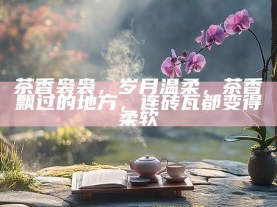 茶香袅袅，岁月温柔，茶香飘过的地方，连砖瓦都变得柔软